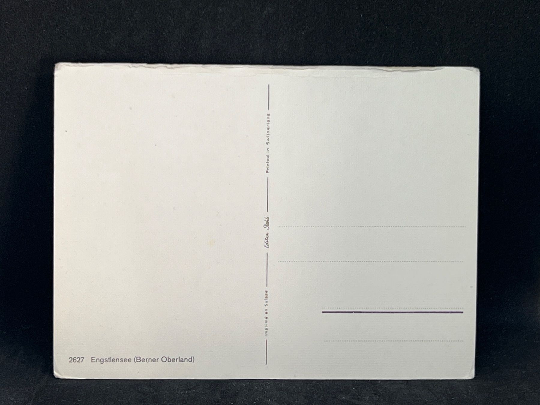 Cartes postales: Engstlensee (Berner Oberland) – D'occasion à Widnau par Brusi9 1