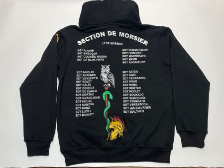 Hoodie Pulli Schweizer Armee mehrere Stickerei Sz XL NEU!