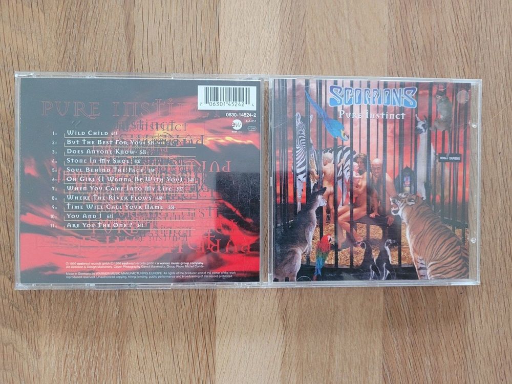 CD Scorpions - Pure Instinct, 1996 (Gebraucht) in Nebikon für CHF 3 ...