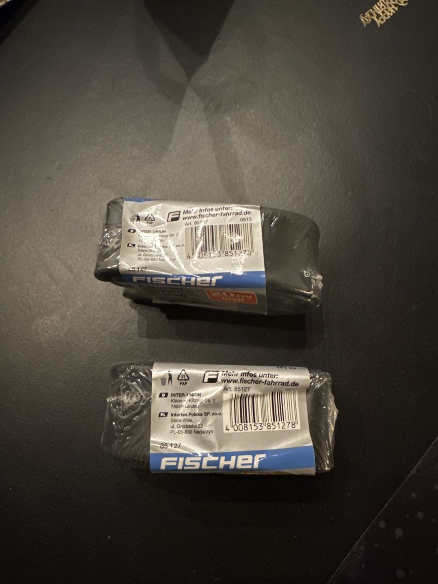 Fischer Pezzi di ricambio: Fahrradschläuche 2 Stk 20x1,5-2,125 – Nuovo e nell'imballaggio originale da Seuzach venduto da salche 1