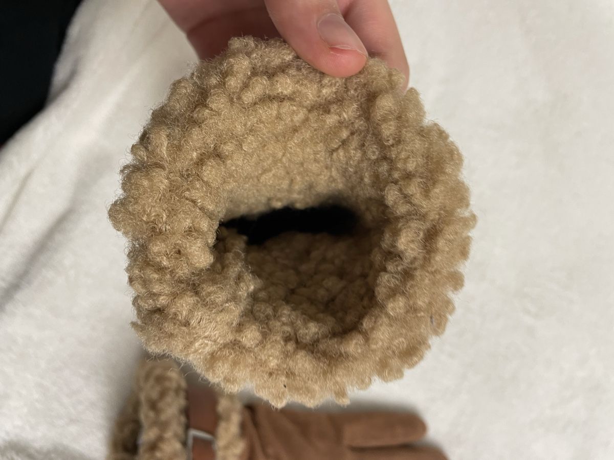 Guanti & manicotti: Winterhandschuhe in Wildlederoptik – Nuovo (secondo la descrizione) da Dittingen venduto da nje_9nlt 2