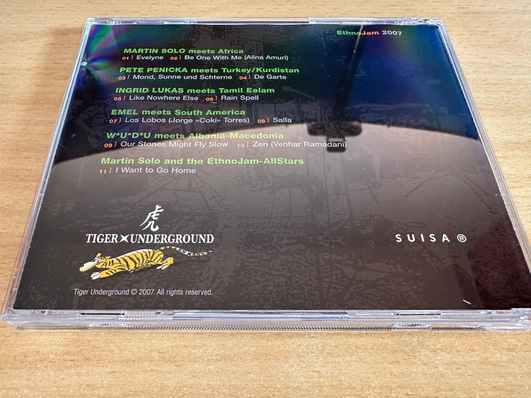 CD: Various – EthnoJam 2007 – Usato da Rikon im Tösstal venduto da Alpenmutz 1