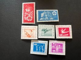 DDR 1959  Nr. 706-711 *  (5600)