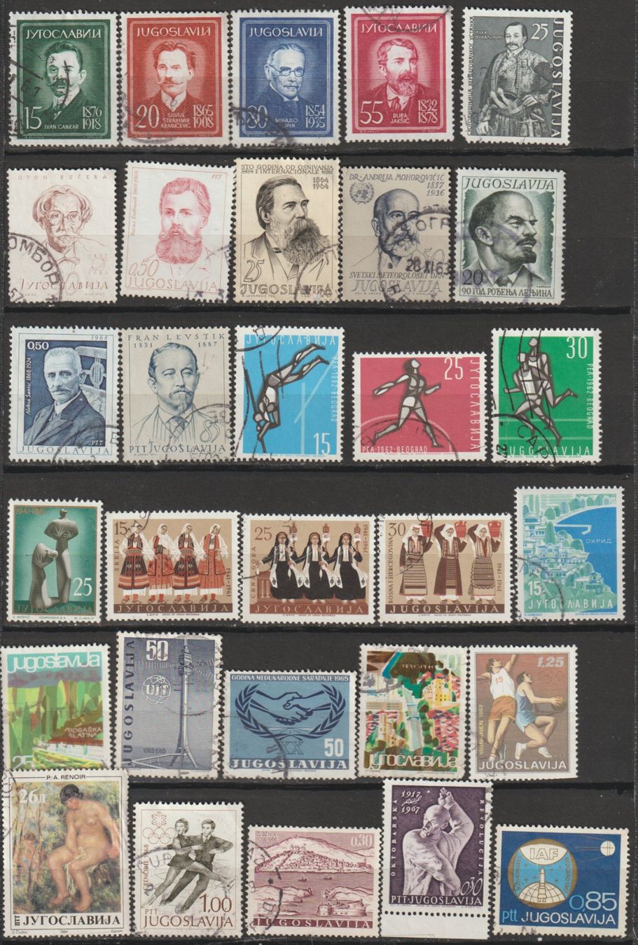 Tutti i francobolli: Yougoslavie collection faune et flore – Usato da Crans-Montana venduto da kira56 1