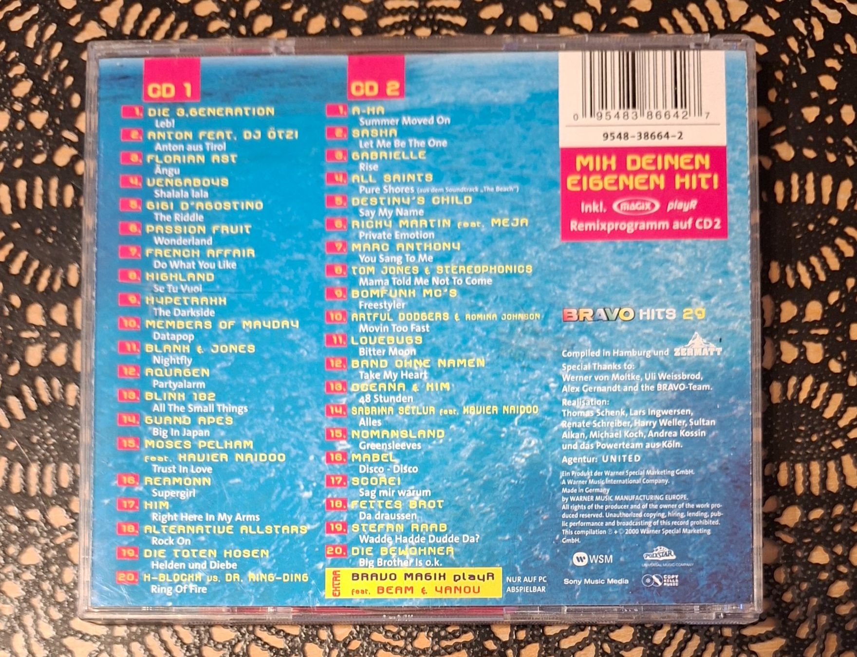 CDs: Bravo Hits 29, Doppel CD, 2000, Hit Compilation, Sampler – D'occasion à Amriswil par Celini3 1