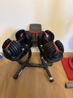 Bowflex SelectTech 552i Hantel-Set (2–24 kg) inkl. Ständer