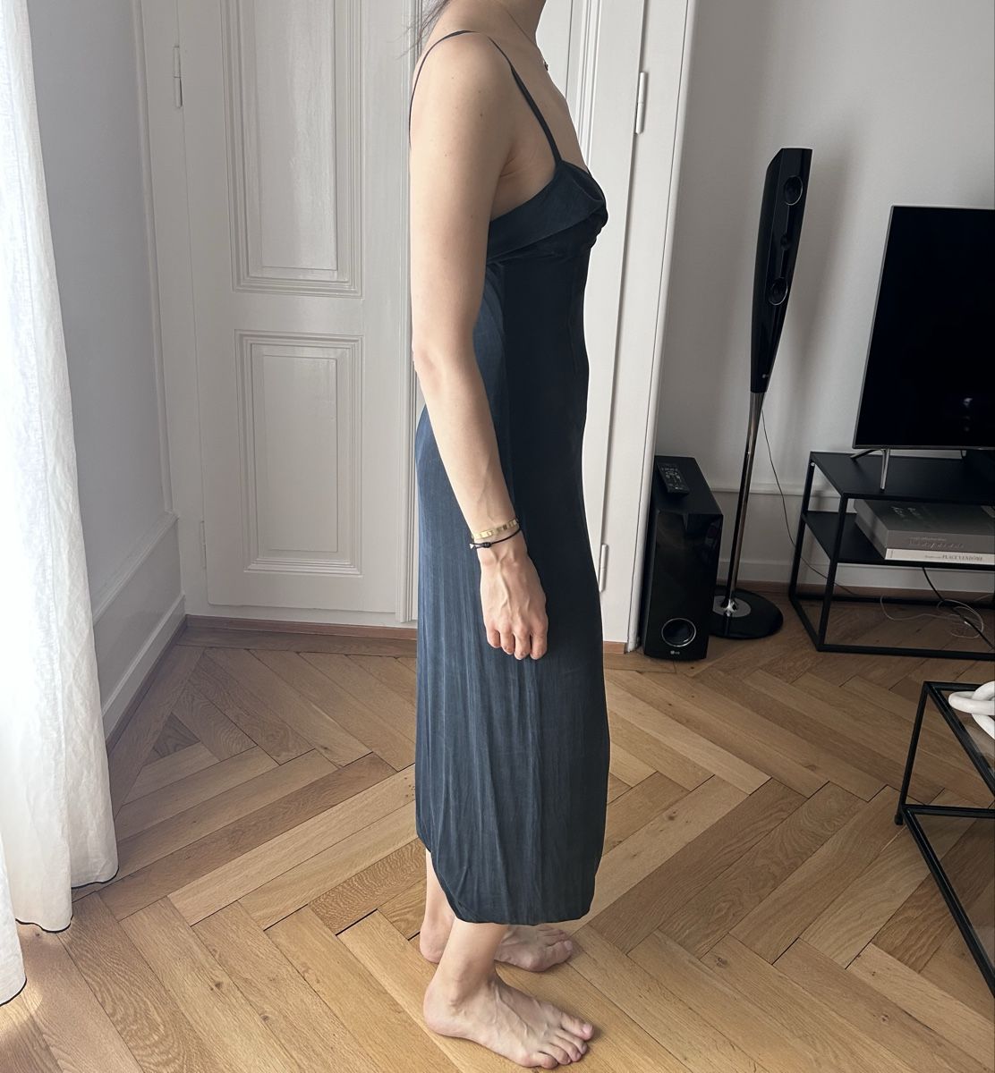 Jacquemus Robes: Robe Jacquemus bleue 38 – D'occasion à Genève par Sarahchge 1