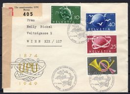 R1905  /  75 anniversaire de l'UPU lettre censurée
