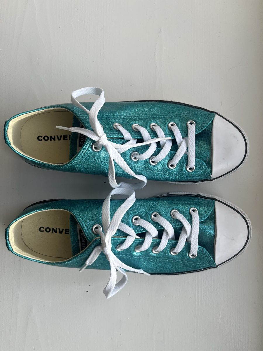 Scarpe da donna: Coole glitzerige All Star Converse  – Nuovo (secondo la descrizione) da Uetikon am See venduto da wornm