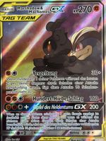 Pokemon Karte Marshadow & Machamp GX Tag Team Unbroken Bonds