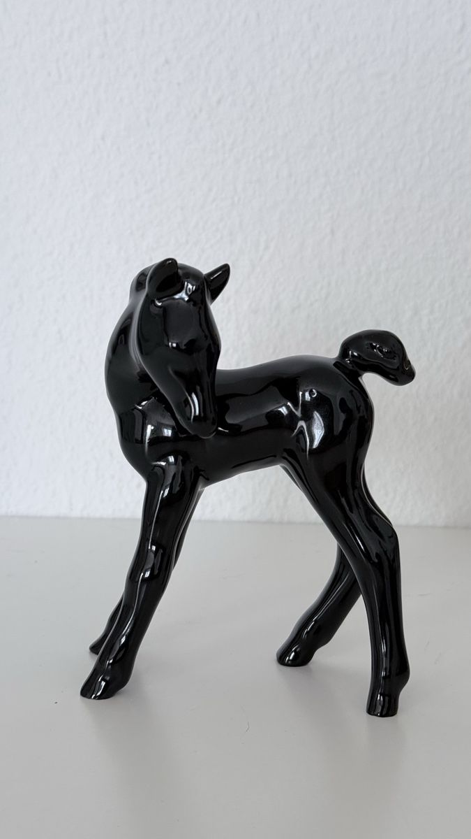 Statuette: Vintage-Statuette eines Fohlens – Usato da Delemont venduto da ann_ftj8 9