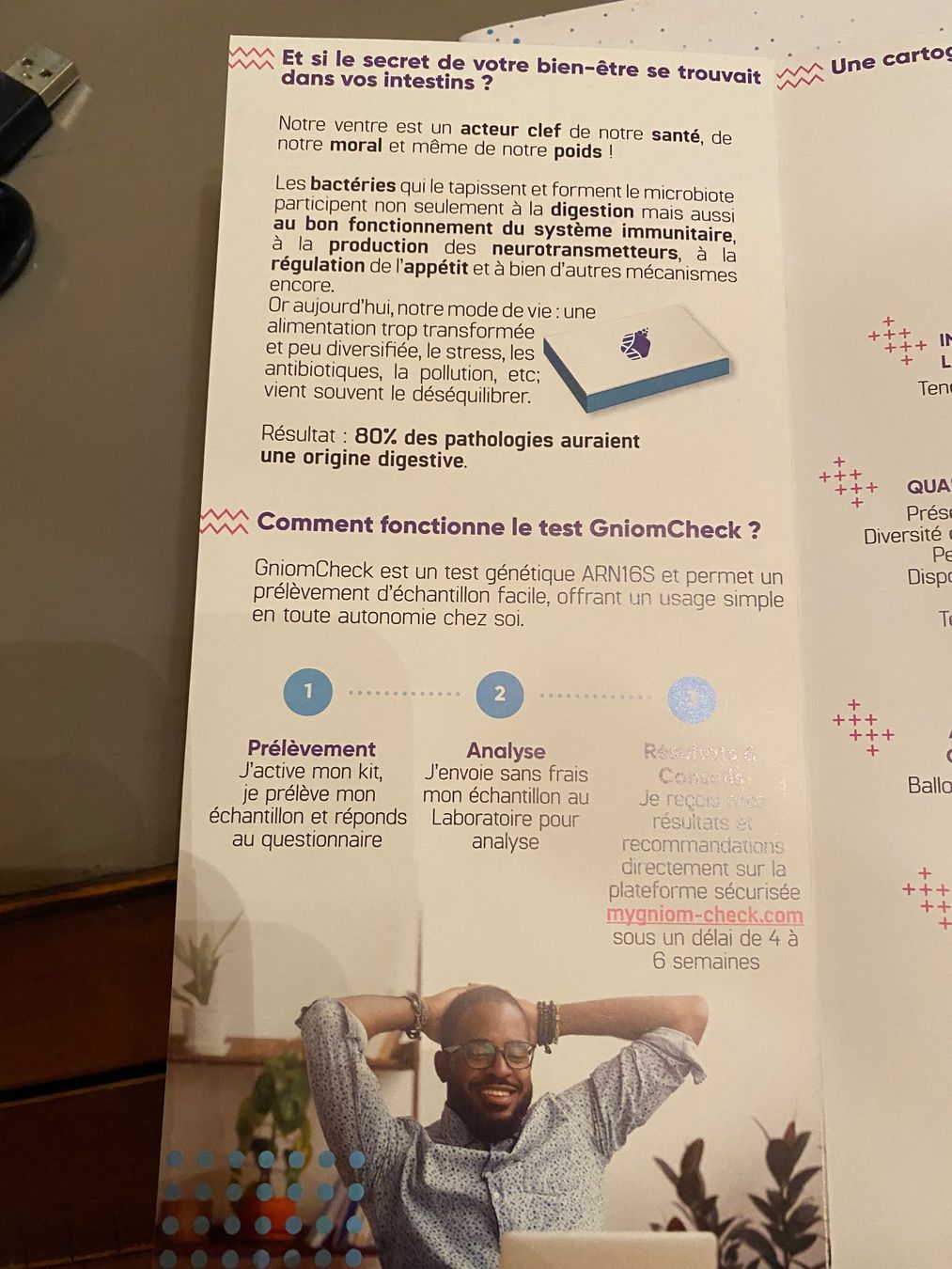 Misurare: Analyse du Microbiote – Nuovo e nell'imballaggio originale da Chernex venduto da lojucahe 2