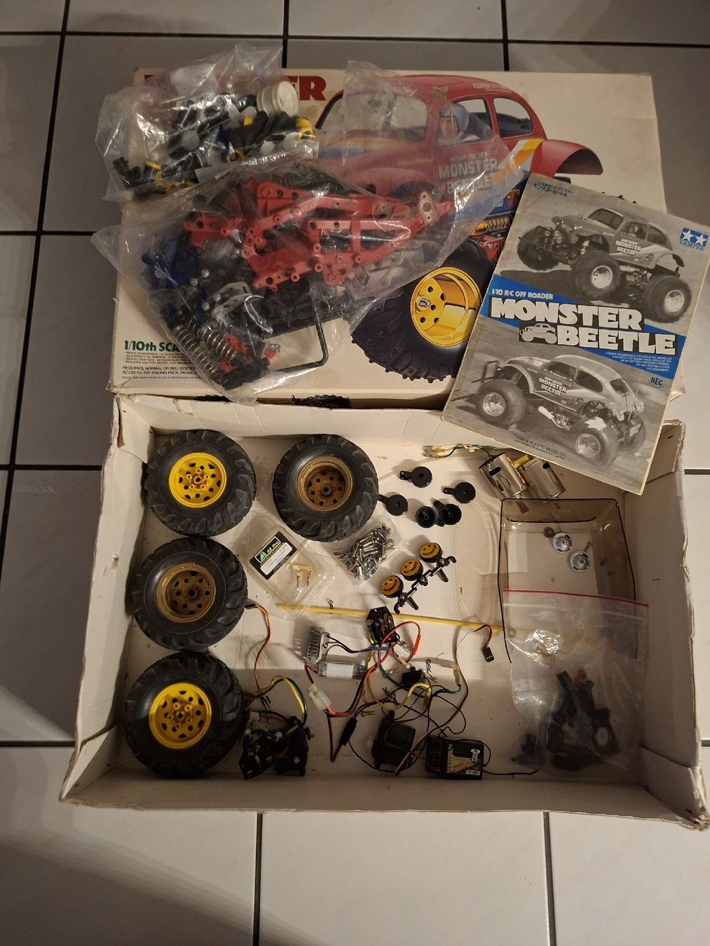 Tamiya Modellismo RC: Tamiya 58060 Monster Beetle Teile, OVP....... – Usato da Schattdorf venduto da mamo1952 1