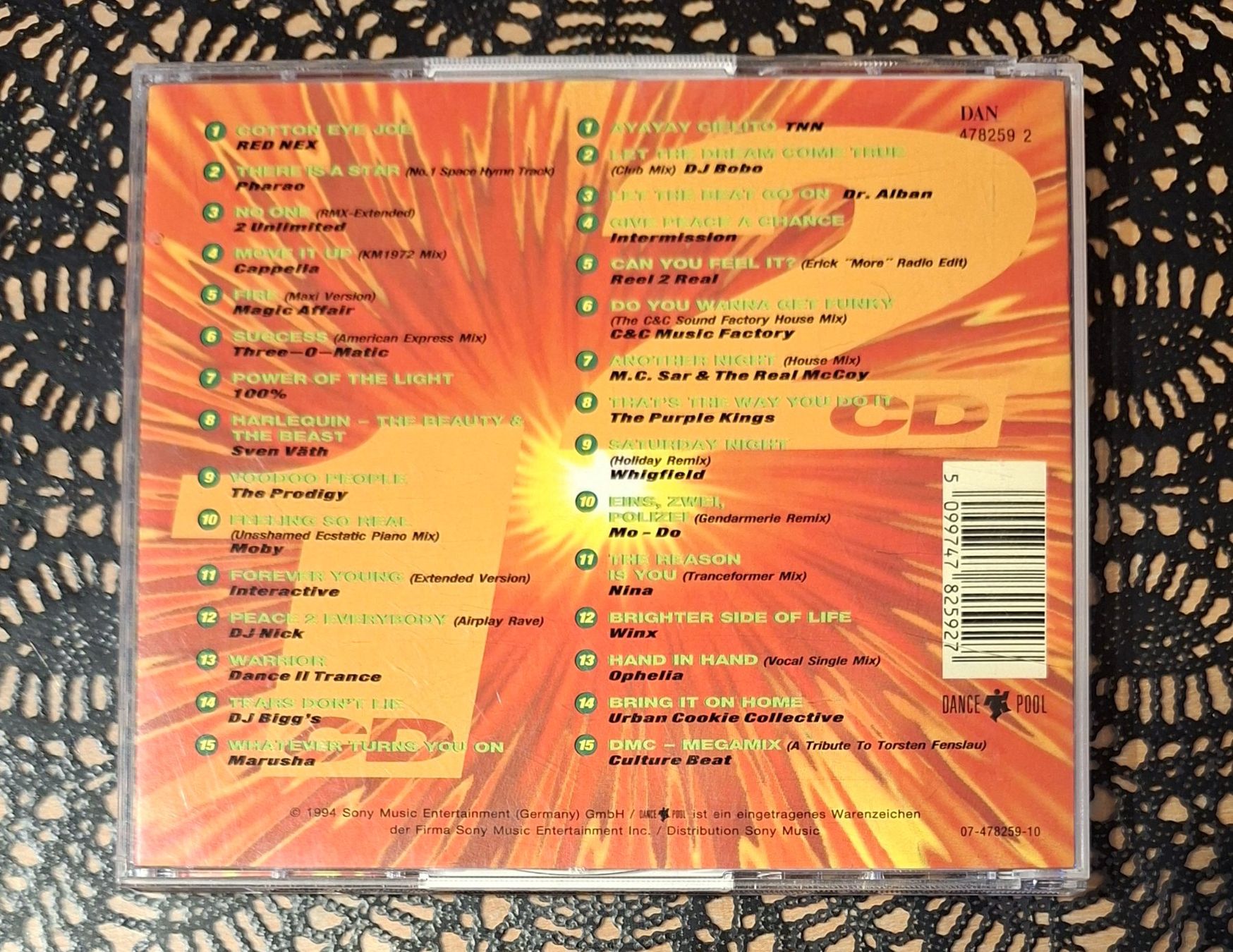 CDs: Dance Now! Vol.9, Dance Pop Compilation Sampler 2CD 1994 – Gebraucht aus Schönenberg TG von Gregolino76 1