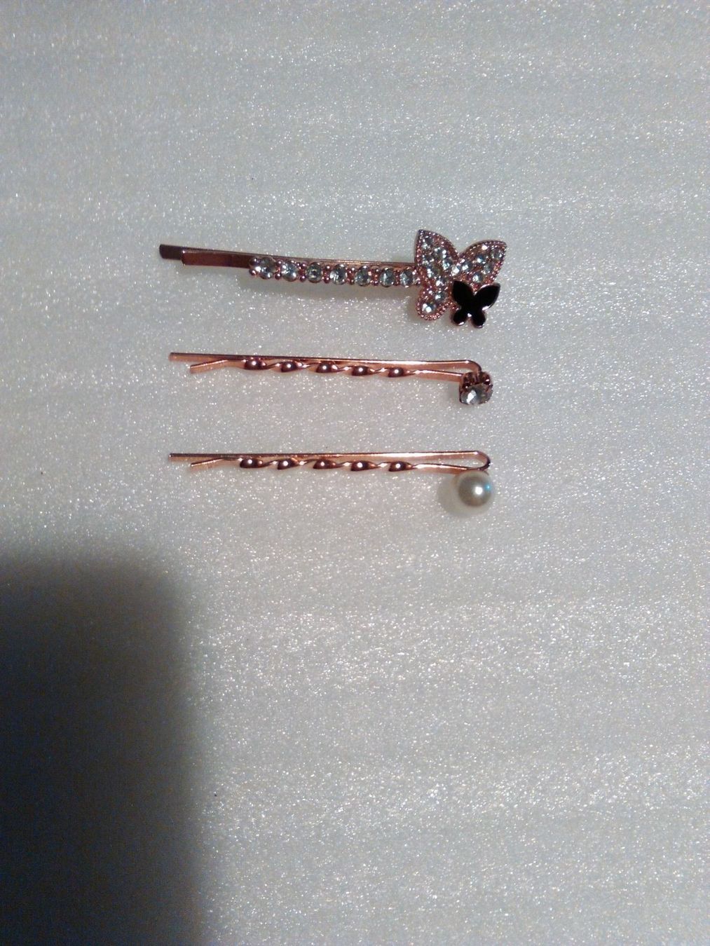 Accessoires pour cheveux: HAARKLIPS;3 stück,kristall,perlen – Neuf (Voir description) à Basel par bijoutrie_4 1