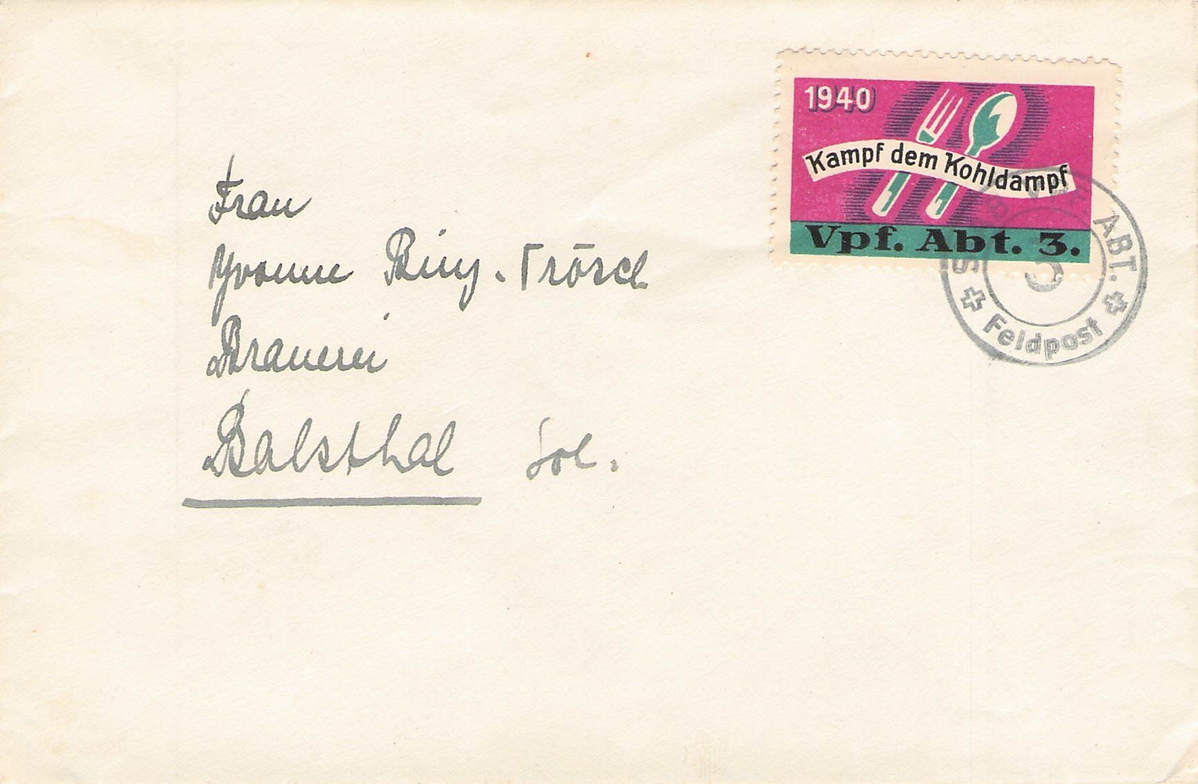 Alle Briefmarken: Ganzsache Vpf. Abt. 3 – Gebraucht aus Reichenburg von Pipo-67