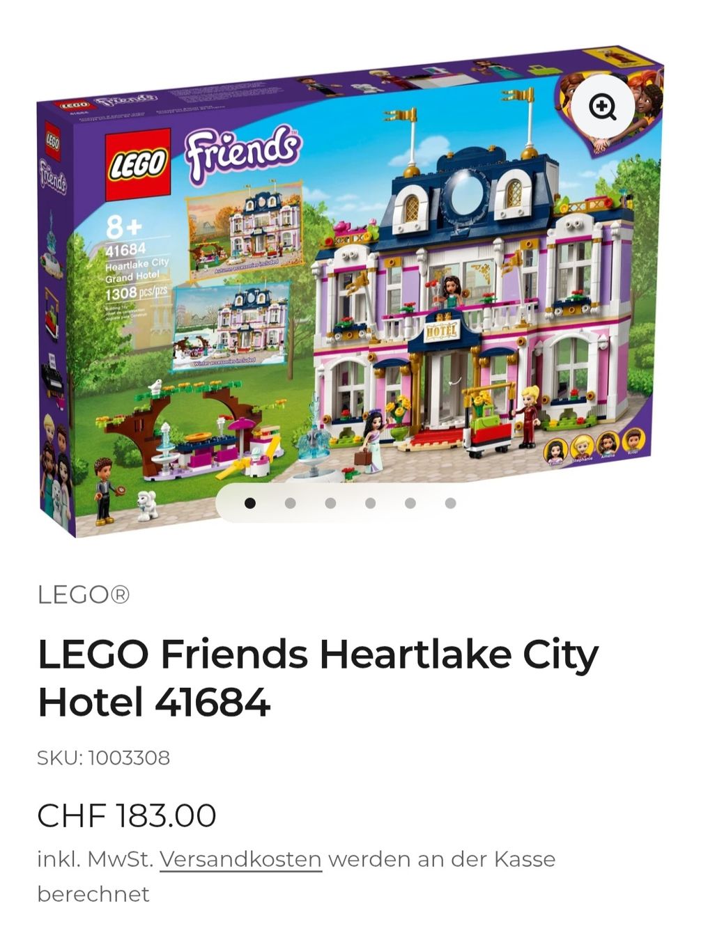 Lego Kit di costruzioni: Lego Friends Hotel – Usato da Bonaduz venduto da calandajoy 3