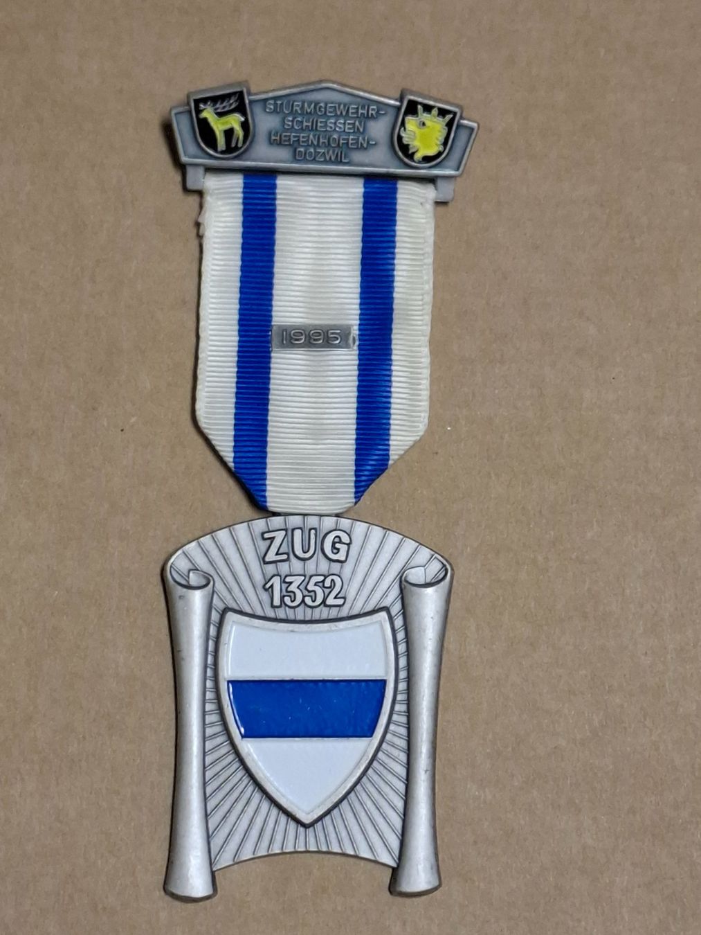 Medaglie: Zug 1952 (B603) – Usato da Schwanden GL venduto da Suvorov 2