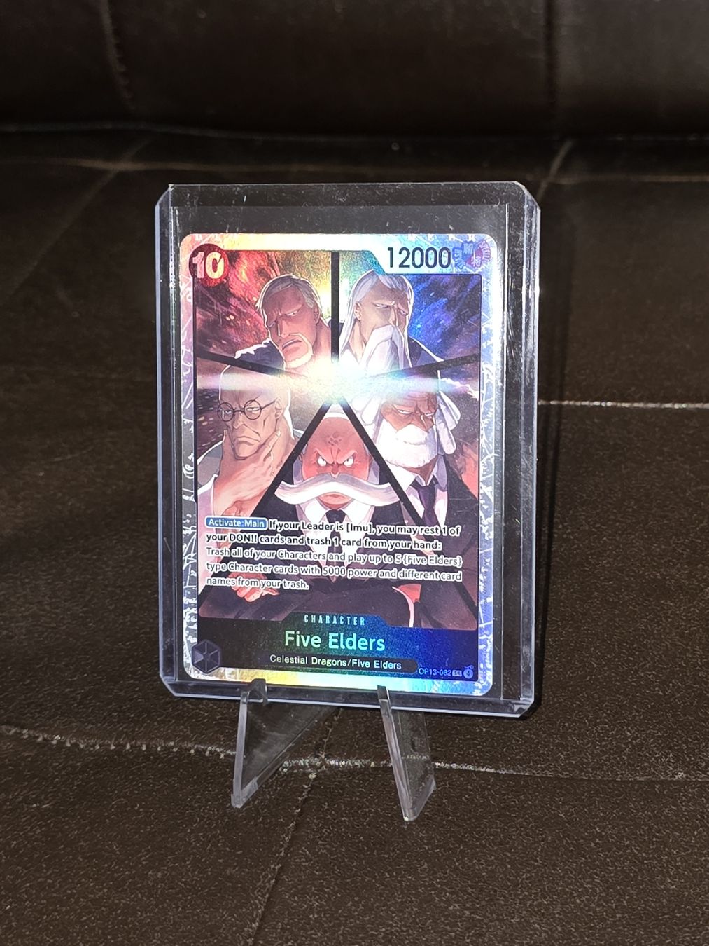 Bandai Sammelbilder & Trading cards: Five Elders OP13-082 One Piece Carrying on His Will – Neu und originalverpackt aus Bronschhofen von dvnb