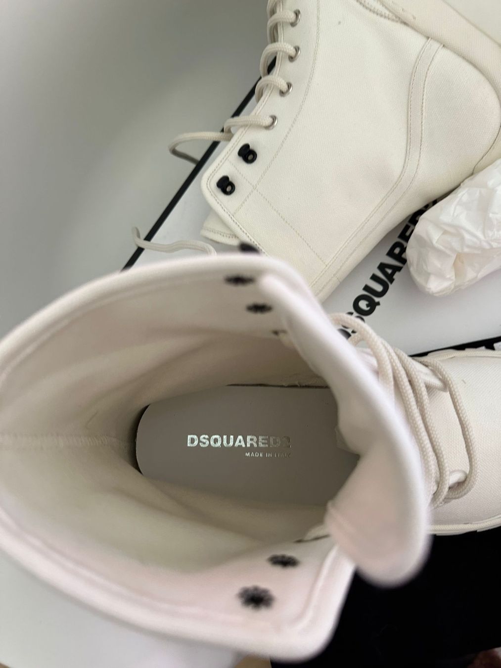 Dsquared2 Scarpe da uomo: DSQUARED2 Boots – Nuovo e nell'imballaggio originale da Binningen venduto da Yuliya15 2