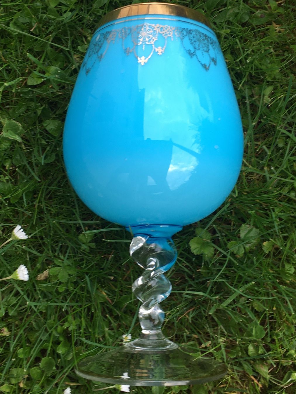 Bicchieri: Glas - Kelch mit Goldrand – Usato da Wangen b. Olten venduto da Finolino28 3