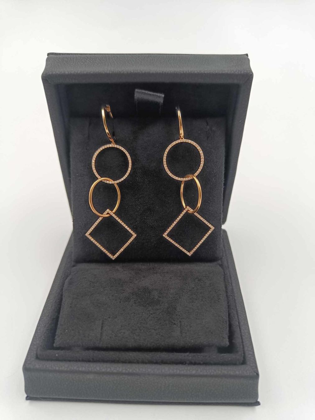 Orecchini pendenti & Orecchini a lobo: DIAMANTOHRSCHMUCK IN 750 ROTGOLD – Usato da Luzern venduto da EdiGem
