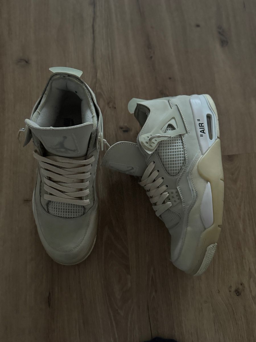 Herrenschuhe: Jordan 4 Retro Off-White – Gebraucht aus Lengnau BE von kev_7fhj 1