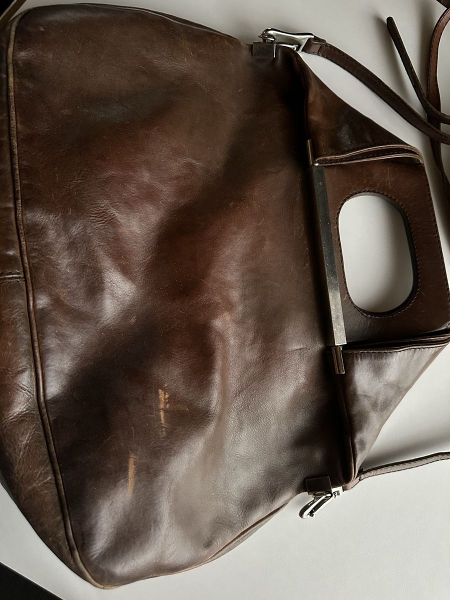 Borse da donna: Numero 10 Ledertasche mit speziellem Griff – Usato da Himmelried venduto da cookie50000 3
