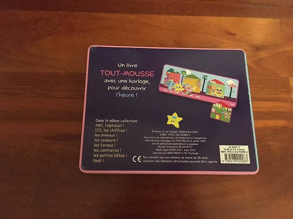 Bücher: Livre Tout mousse Découvre l'heure – Gebraucht aus Epalinges von Kallem 1
