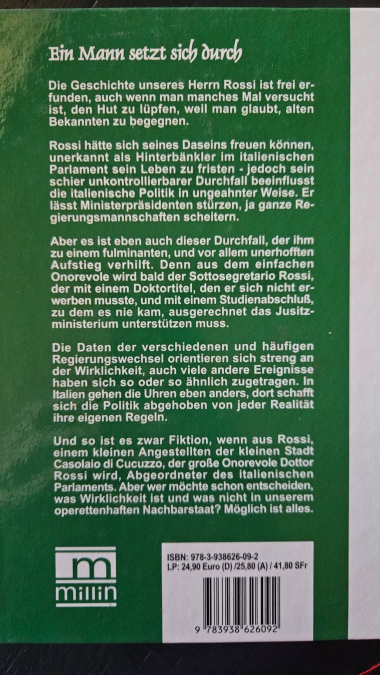 Libri: Buch Dottor Rossis Durchfall von Olaf Borkner gebraucht – Usato da Basel venduto da True_Hofer_Store 1