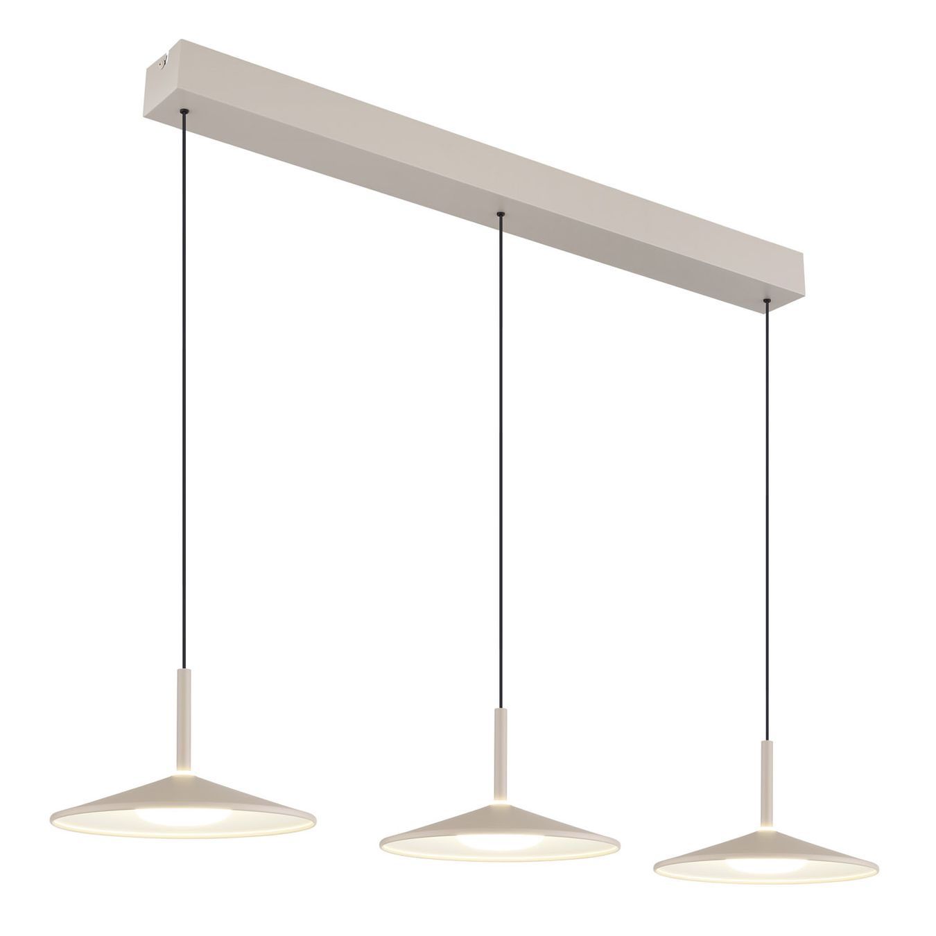 Kronleuchter & Deckenlampen: Pendelleuchte, Sandfarbe, 95 cm x 25 cm – Neu (gemäss Beschreibung) aus Kreuzlingen von Smart-Light