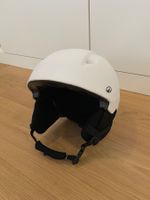 Neuwertiger weisser Skihelm, Decathlon, Grösse S
