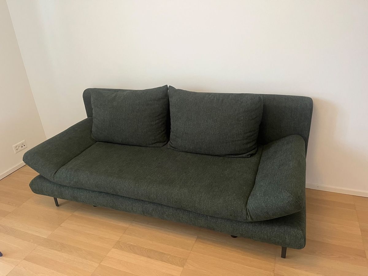 Divani: Schlafsofa In Dunkelgrün Mit Bettfunktion – Nuovo (secondo la descrizione) da Kilchberg ZH venduto da Zee7 1