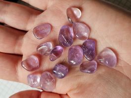 Amethyst 20 gramm Heilstein poliert nr5 Heilsteinwasser viel