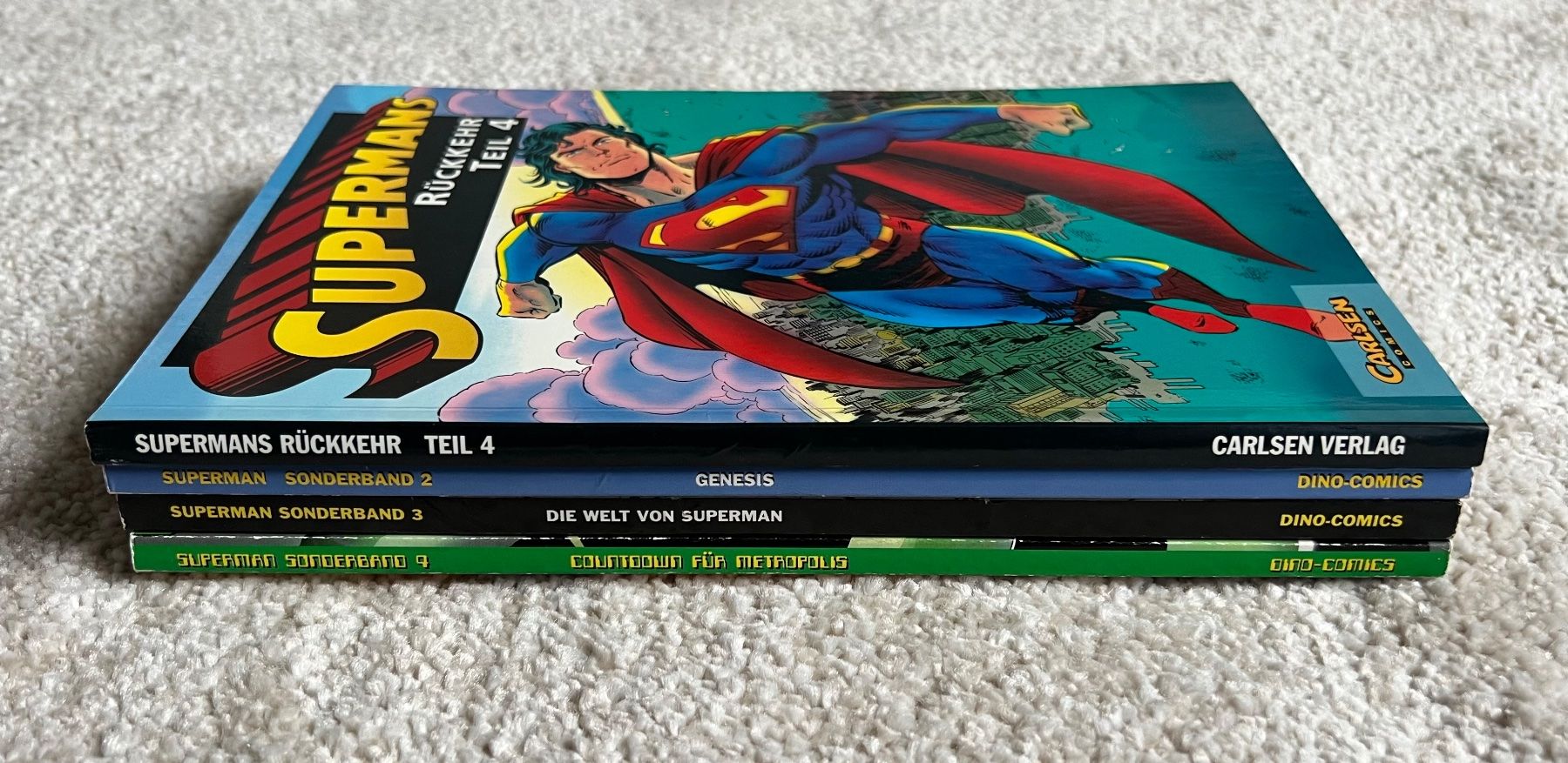 Fumetti: 4 x SUPERMAN Sonderbände / DC-Comics – Usato da Bösingen venduto da KIEL_COMICS 2