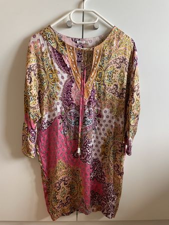 Seiden Tunika/Kleid/Bluse von Joyce & Girls, Grösse S-M