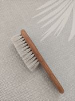 Holzbürste Babybürste Ziegenhaar guter Zustand