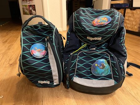 Ergobag Schulrucksack blau