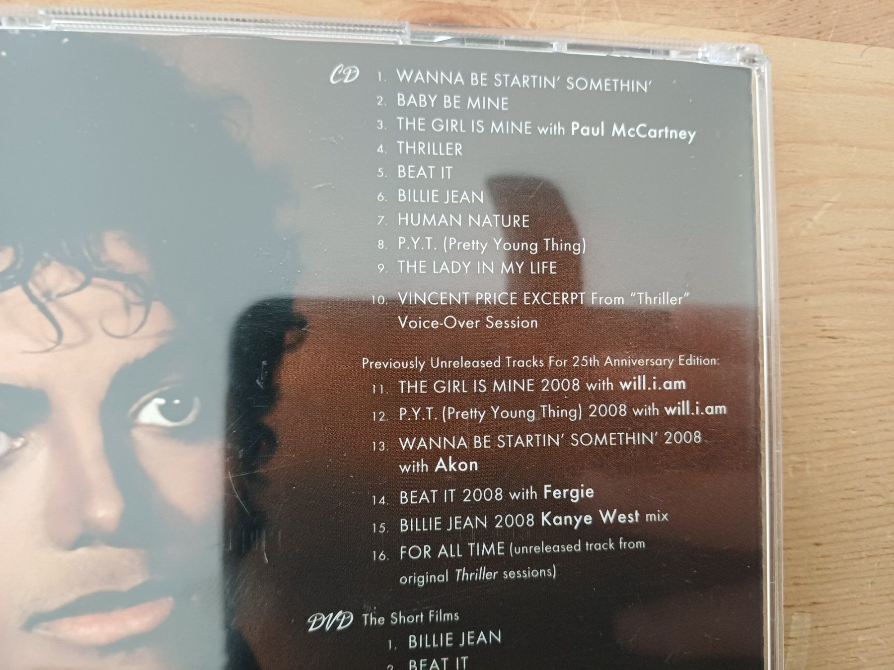 CD: Michael Jackson Thriller  - 25th Anniver. Ed. (CD/DVD) – Usato da Jona venduto da Rreto71 4