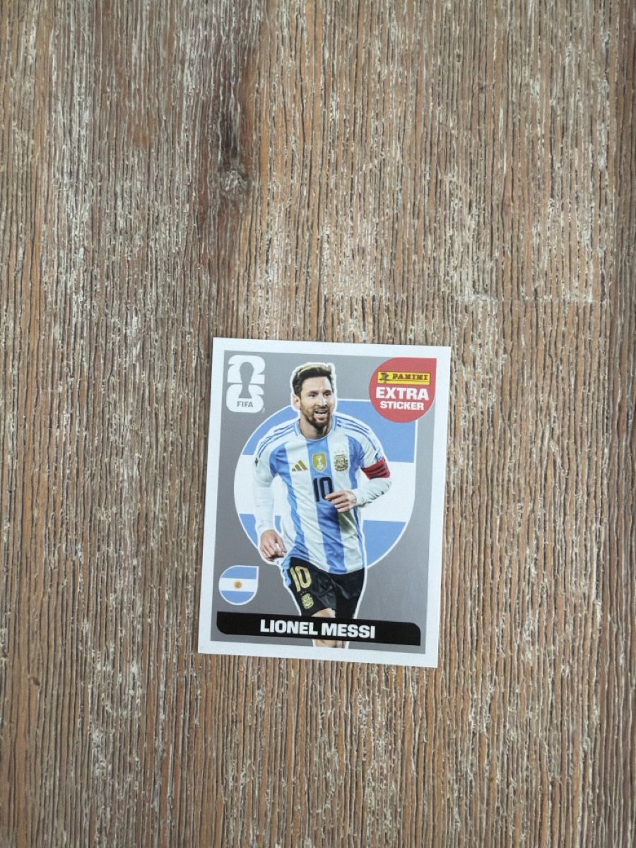 Panini Carte collezionabili: Lionel Messi Extra Sticker WM 2026 silber – Nuovo (secondo la descrizione) da Aeschi b. Spiez venduto da Spatzumuus1