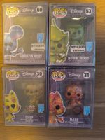 4x Disney Funko Pop Art Series 30, 31, 53, 60