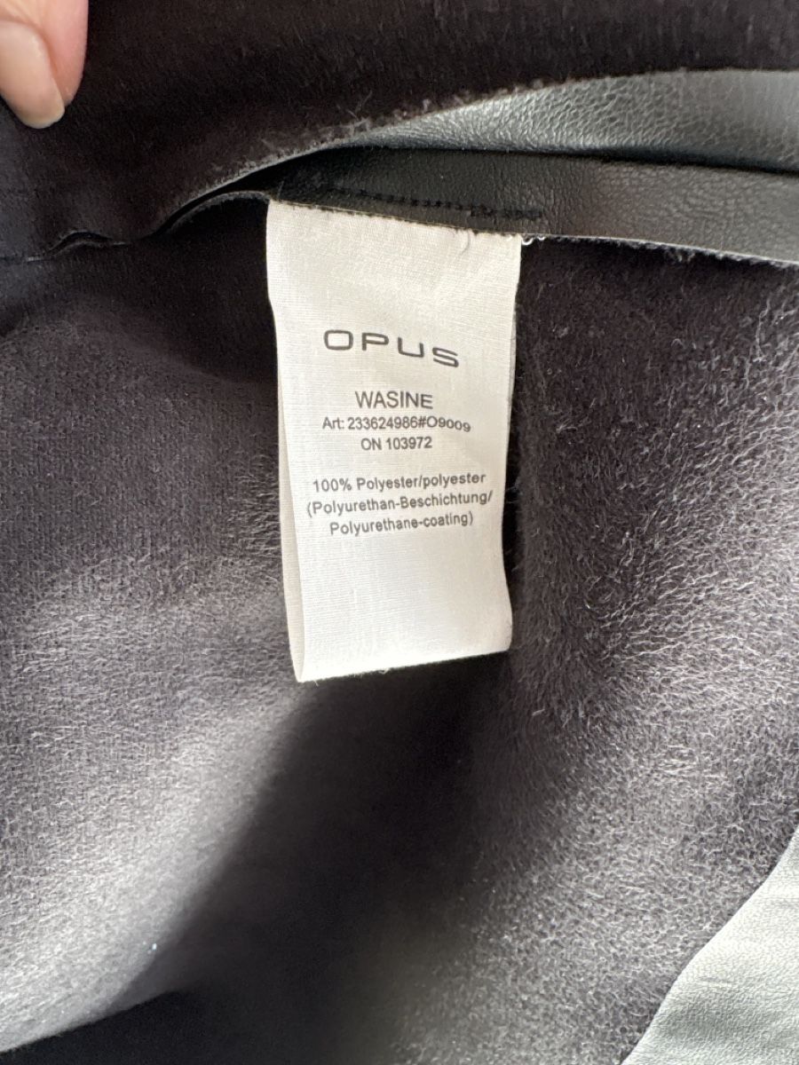 Opus Vestiti: Kurzes Lederlook Kleid Opus, 38 – Usato da Azmoos venduto da alix001 3