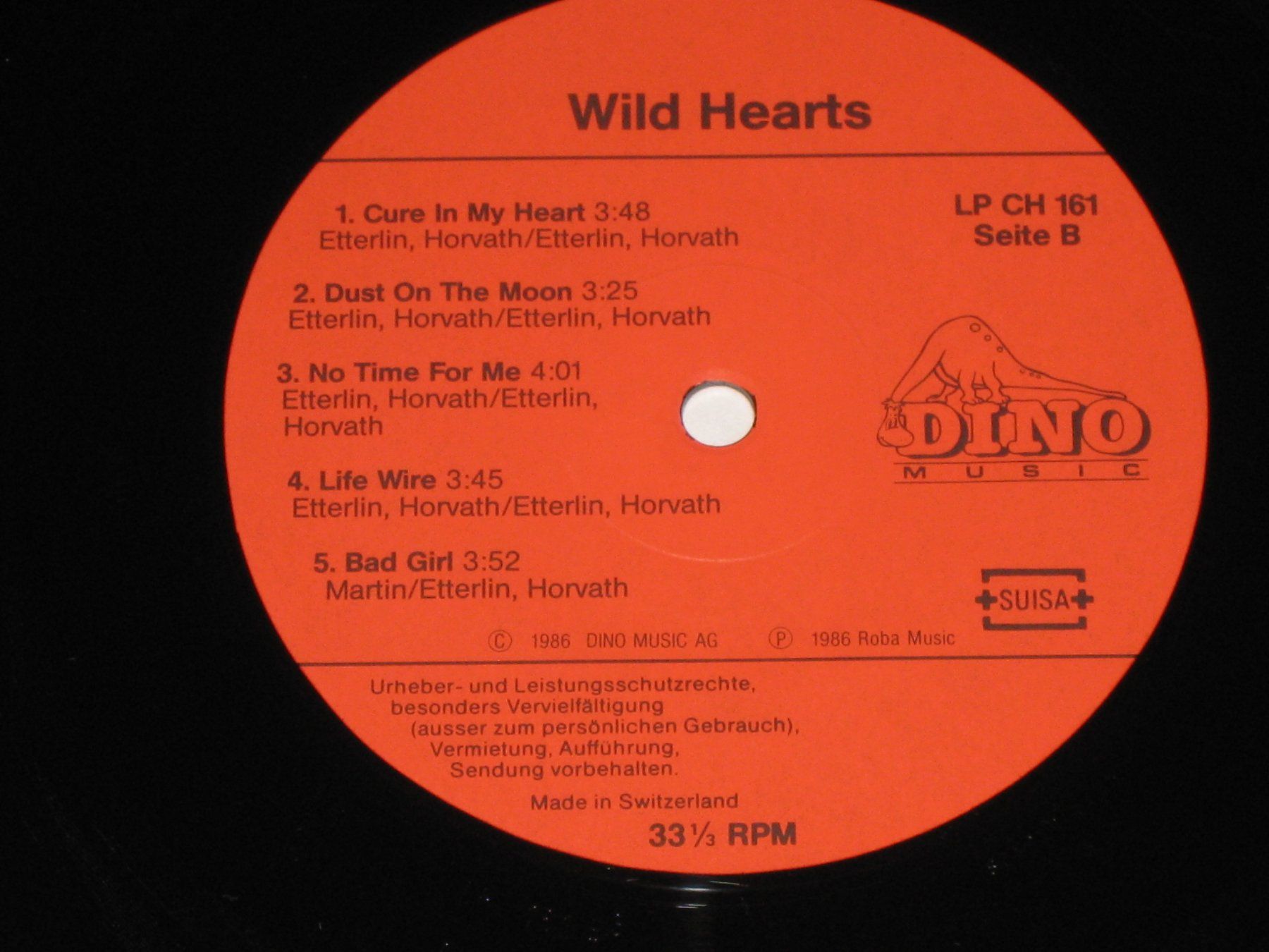 Vinyles: LP - WILD HEARTS – D'occasion à Steckborn par Quo7 2