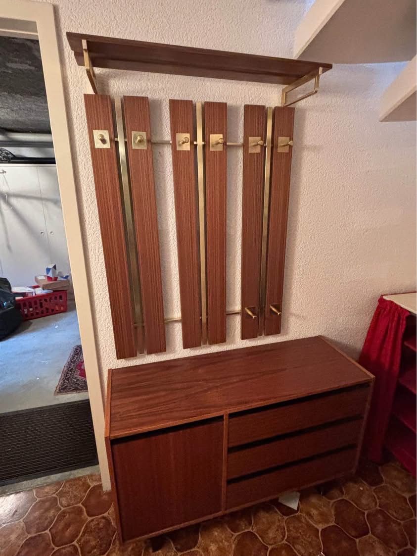 Garderobe: Vintage Garderobe mit Schuhschränkli – Gebraucht aus Hindelbank von brm_72zv 1