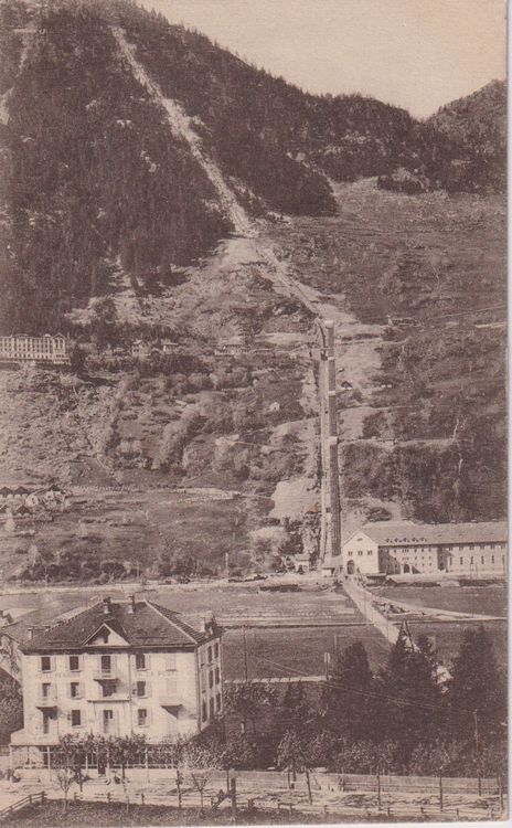 AK Piotta Funicolare Ritom - Hotel de la Poste 1921, rara. (Gebraucht ...
