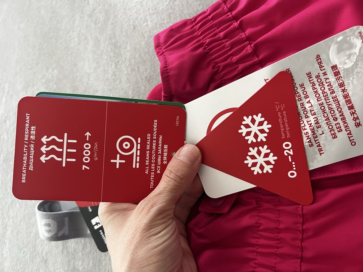 Reima Pantaloni: Reima snow trousers 80cm – Nuovo e nell'imballaggio originale da Stäfa venduto da bambinas 1