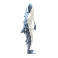 Hai-Decke für Erwachsene Decke Kapuzenpullover Grösse XL