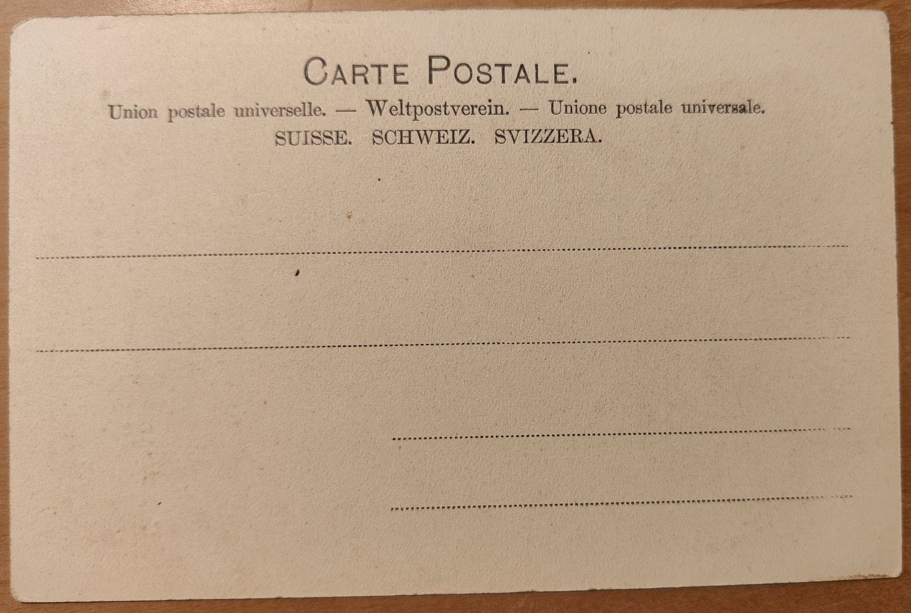 Ansichtskarten: Chardonne um 1900 – Gebraucht aus St. Erhard von Chaeferli6 1