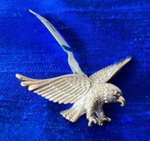 Wunderschöner Silber Adler Anhänger 925er 4cm x 2cm 5g NEU!