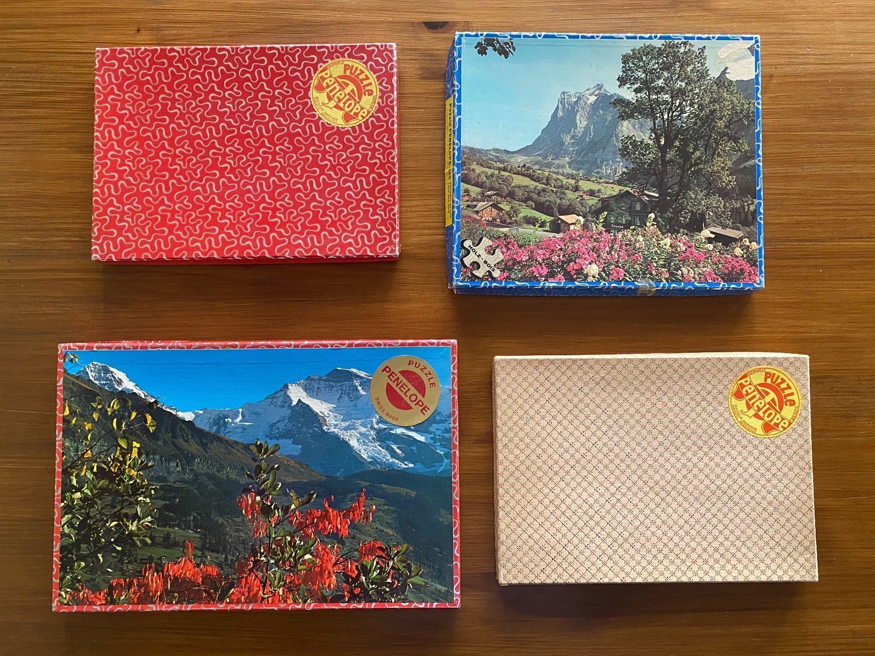 Penelope Puzzle: Penelope Holzpuzzle Set – Usato da Urdorf venduto da Bets4